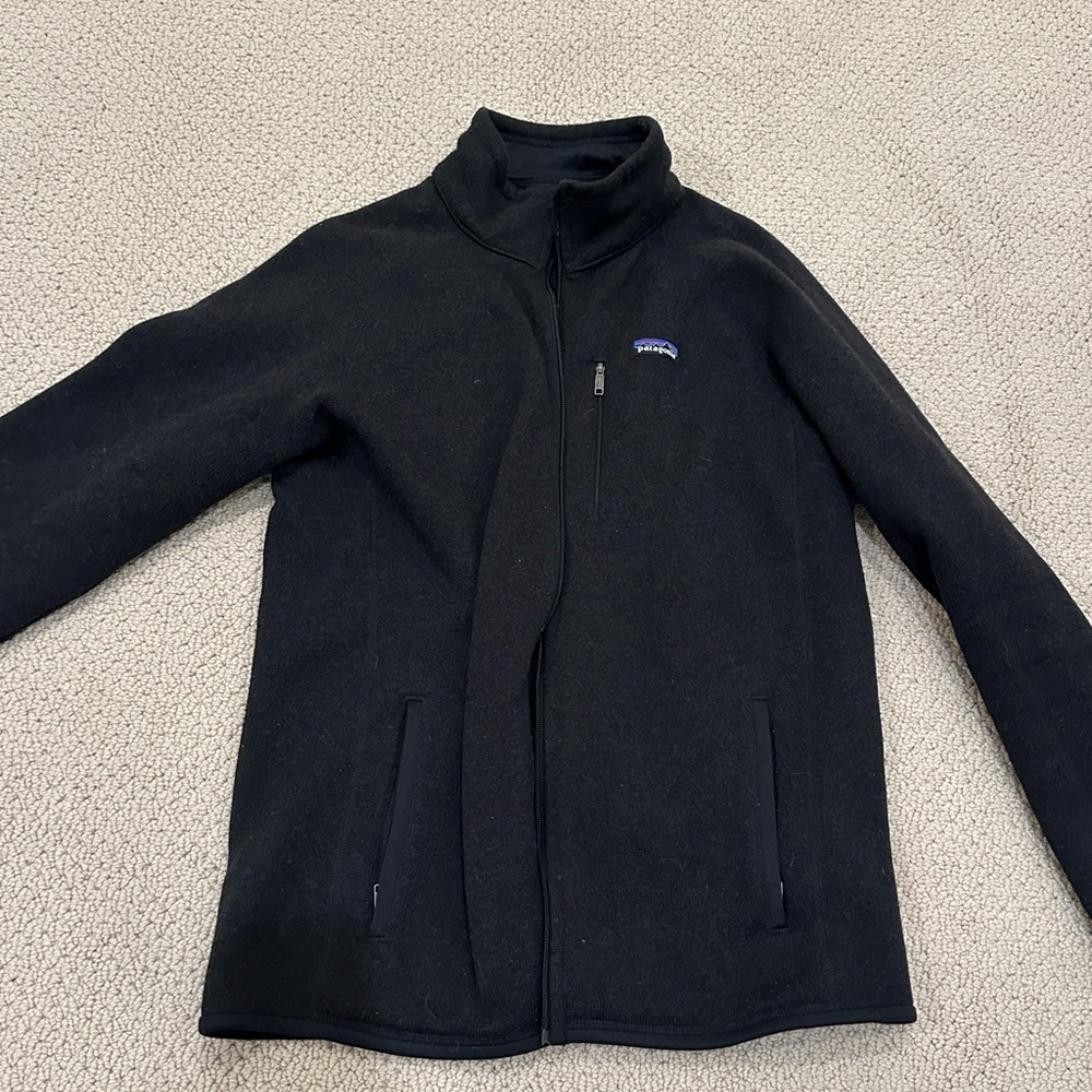 Patagonia Better Sweater Fleece Jacket - Black - Size L